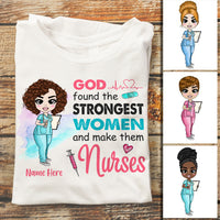Personalized Nurse T Shirt JL161 26O34 thumb 1