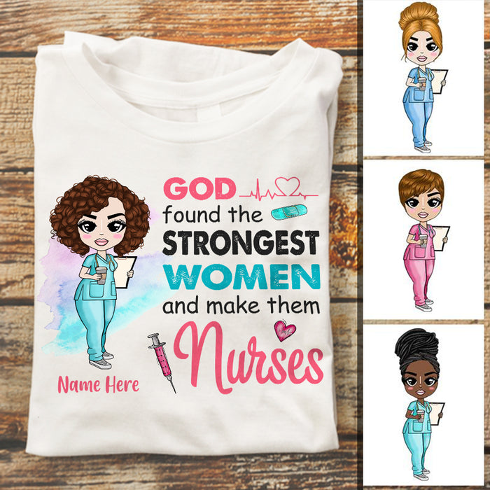 Personalized Nurse T Shirt JL161 26O34 1