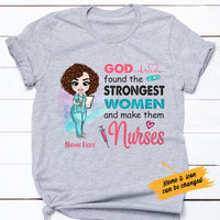 Personalized Nurse T Shirt JL161 26O34 thumb 1