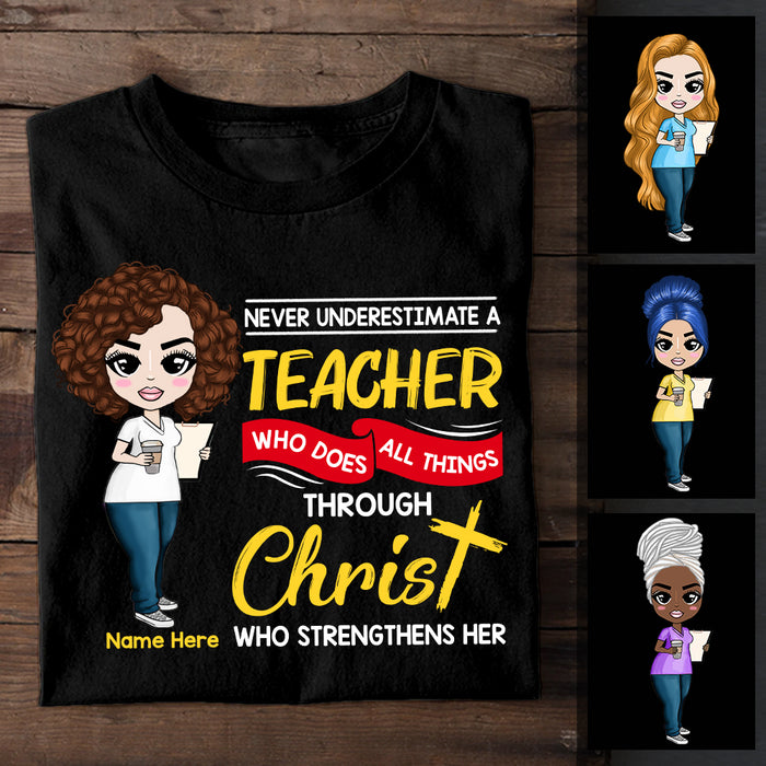 Personalized Teacher Back To School T Shirt JL163 95O47 1