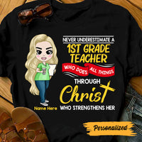 Personalized Teacher Back To School T Shirt JL163 95O47 thumb 1