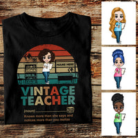 Personalized Teacher T Shirt JL192 26O36 thumb 1