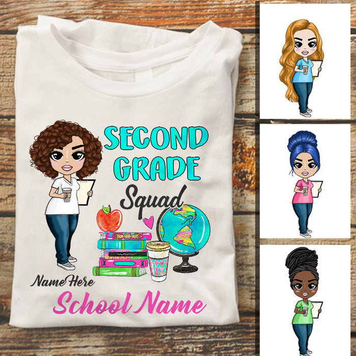 Personalized Back To School Teacher Squad T Shirt JL193 95O34 1