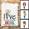 Personalized Mom Grandma Love T Shirt JL166 30O57 1