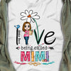 Personalized Mom Grandma Love T Shirt JL166 30O57 1