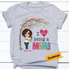 Personalized Mom Grandma Tree T Shirt JL165 30O34 1