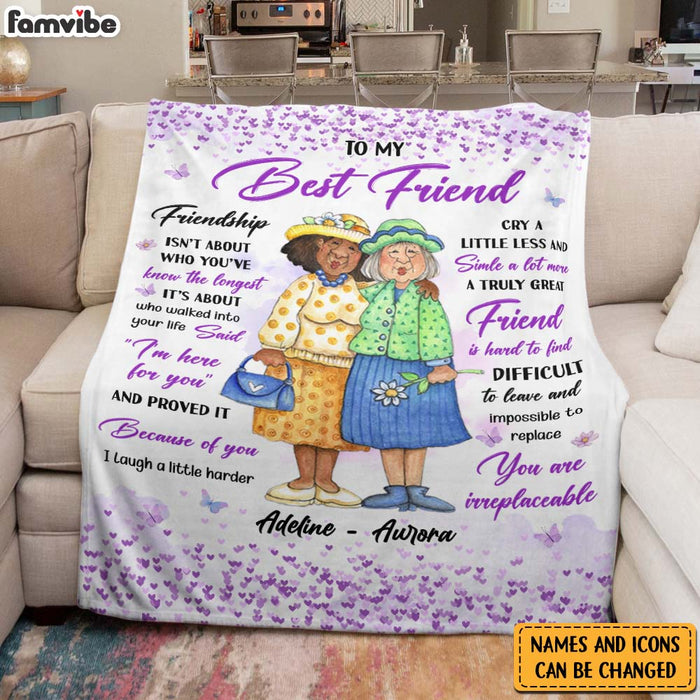 Personalized Gift For Friends Sister Under The Tree Blanket 31099 1