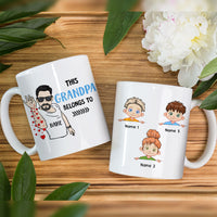 Personalized Dad Grandpa Mug JL54 26O58 thumb 1
