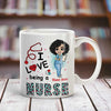 Personalized Love Being A Nurse Mug JN304 95O36 1