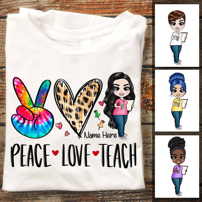 Personalized Teacher Back To School T Shirt JL193 30O47 1