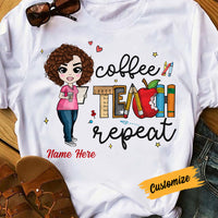 Personalized Teacher Back To School Coffee Teach T Shirt JL194 30O57 thumb 1
