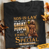 Personalized Son-in-Law Bear T Shirt JN131 95O65 1