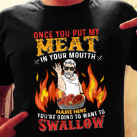 Personalized Swallow Meat BBQ Man T Shirt JL61 25O36 thumb 1