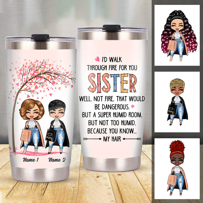 Personalized Sisters Steel Tumbler JL202 26O53 1