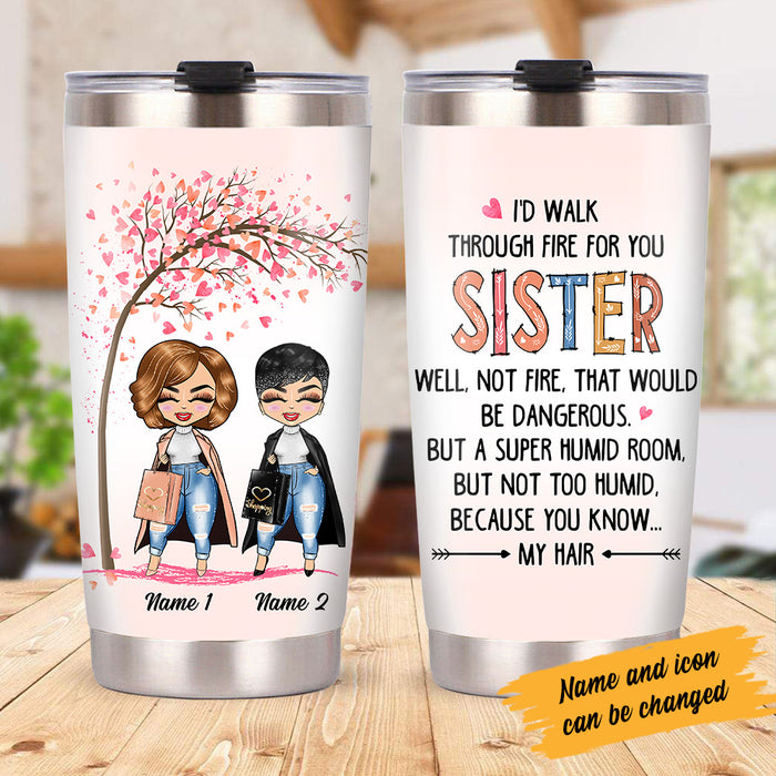 Personalized Sisters Steel Tumbler JL202 26O53 1