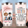 Personalized Sisters Steel Tumbler JL202 26O53 1