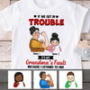 Personalized Grandma In Trouble Kid T Shirt JL203 95O47 1