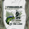 Personalized Fishing Fishaholic T Shirt JL202 81O36 1