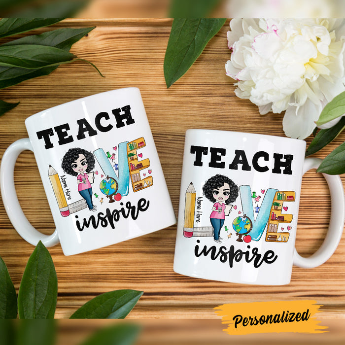 Personalized Teacher Love Mug JL61 30O47 1