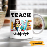 Personalized Teacher Love Mug JL61 30O47 thumb 1