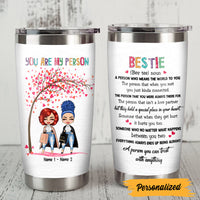 Personalized Friends A Person Steel Tumbler JL212 30O47 thumb 1