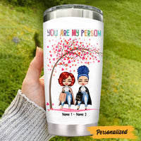 Personalized Friends A Person Steel Tumbler JL212 30O47 thumb 1