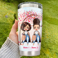 Personalized Sisters Steel Tumbler JL211 26O34 thumb 1
