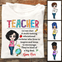 Personalized Teacher Back To School T Shirt JL232 30O47 thumb 1