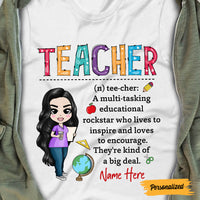 Personalized Teacher Back To School T Shirt JL232 30O47 thumb 1