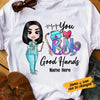 Personalized Nurse Good Hands T Shirt JL234 24O53 1