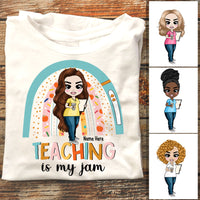 Personalized Teacher Back To School T Shirt JL232 26O58 thumb 1