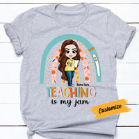 Personalized Teacher Back To School T Shirt JL232 26O58 thumb 1
