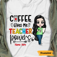 Personalized Teacher Back To School Coffee T Shirt JL237 95O47 thumb 1