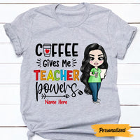 Personalized Teacher Back To School Coffee T Shirt JL237 95O47 thumb 1