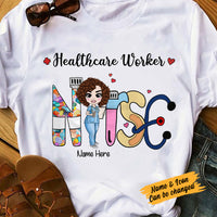 Personalized Nurse Healthcare T Shirt JL237 24O57 thumb 1