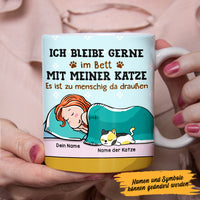 Personalized German Cat Katze Mug MR303 29O47 thumb 1