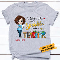 Personalized Teacher Back To School T Shirt JL234 26O57 thumb 1