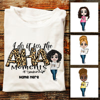 Personalized Back To School Teacher Life T Shirt JL233 24O36 thumb 1