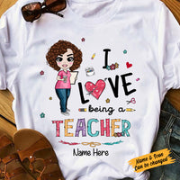 Personalized Teacher Back To School T Shirt JL235 30O57 thumb 1