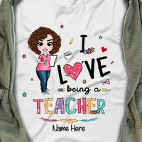 Personalized Teacher Back To School T Shirt JL235 30O57 thumb 1