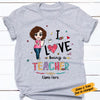 Personalized Teacher Back To School T Shirt JL235 30O57 1