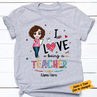 Personalized Teacher Back To School T Shirt JL235 30O57 thumb 1