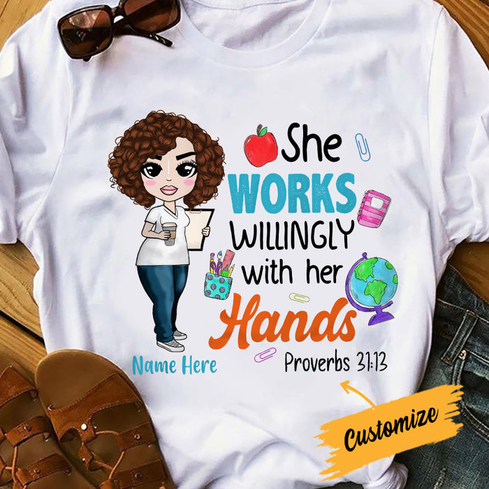 Personalized Teacher Back To School T Shirt JL231 26O34 1