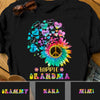 Personalized Hippie Mom Grandma T Shirt JL235 95O34 1