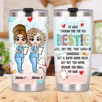 Personalized Nurse Friends Steel Tumbler JL233 26O58 thumb 1