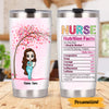 Personalized Nurse Nutrition Facts Mug Steel Tumbler JL234 30O47 1