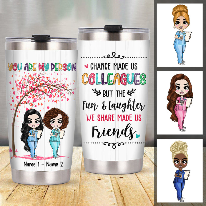 Personalized Nurse Friends Steel Tumbler JL2311 30O47 1