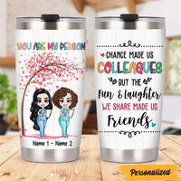 Personalized Nurse Friends Steel Tumbler JL2311 30O47 thumb 1