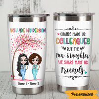 Personalized Nurse Friends Steel Tumbler JL2311 30O47 thumb 1