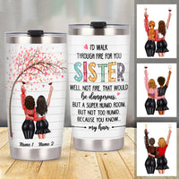 Personalized Friends Sister Steel Tumbler JL237 30O36 thumb 1
